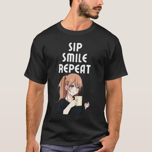 T-shirt Sip smile Repep.b (Devant)