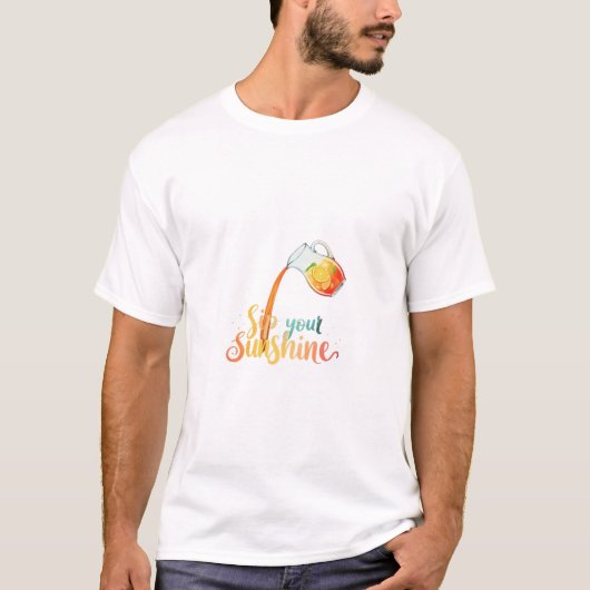 T-Shirt Sipper Sunshine (Devant)
