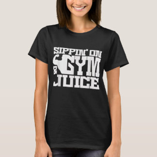 T-shirt Sippin Sur Jus De Gym - Les Chemises D'Entraînemen