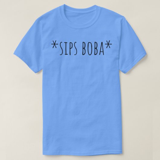 T-shirt Sips Boba 1 (Design devant)