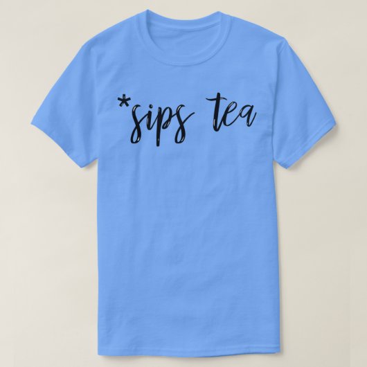 T-shirt Sips thé 9 (Design devant)