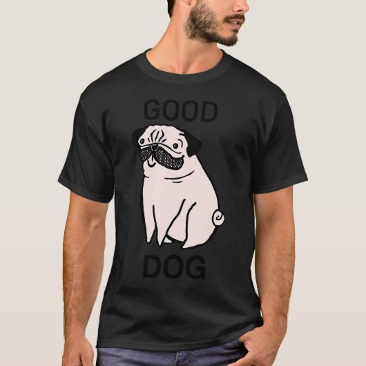 T-shirt Sir Arlington Pug (Devant)