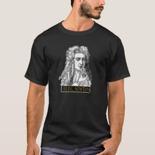 T-shirt Sir Fig Newton Isaac Manger des Figues Fun Gag Cad