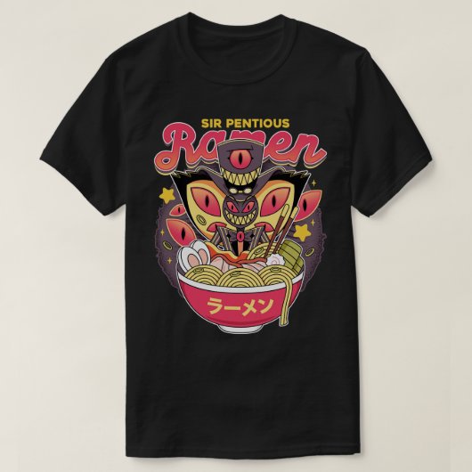 T-shirt Sir Pentious Ramen (Design devant)