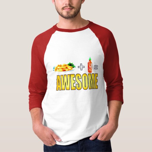 T-shirt Siracha impressionnant (Devant)