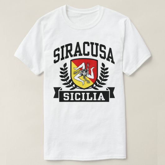 T-shirt Siracusa Sicilia (Design devant)
