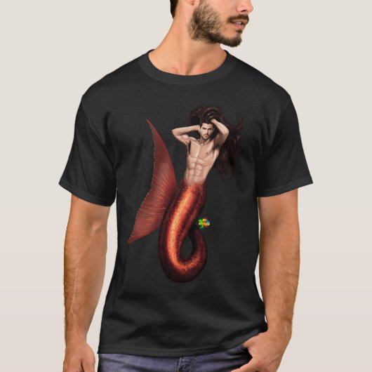 T-shirt sirène (Devant)
