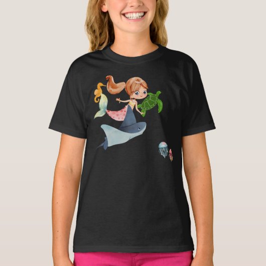 T-shirt Sirène (Devant)