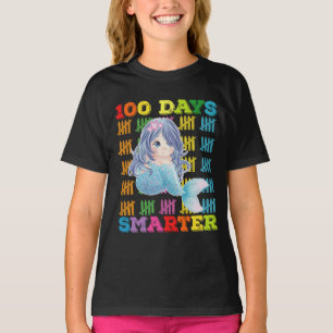 T-shirt Sirène 100 Jours Plus Intelligente 100ème Jour d'É