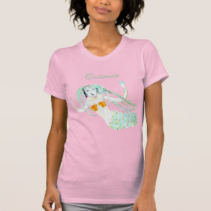 T-shirt Sirène avec Dreadlocks Thunder_Cove