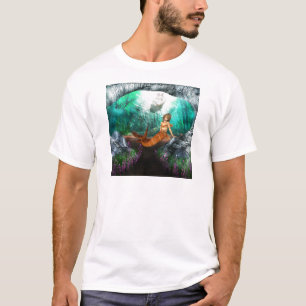 T-shirt Sirène avec le naufrage
