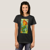 T-shirt Sirène avec Poisson (Devant entier)