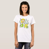 T-shirt Sirène blonde (Devant entier)