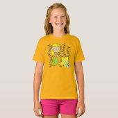 T-shirt Sirène blonde (Devant entier)