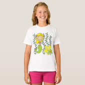 T-shirt Sirène blonde (Devant entier)