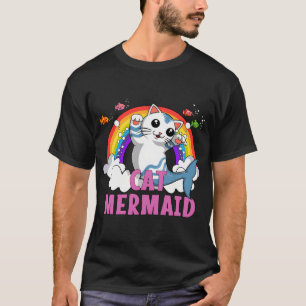 T-shirt Sirène Chat