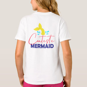 T-shirt Sirène coupante