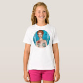 T-shirt Sirène de l'océan (Devant entier)