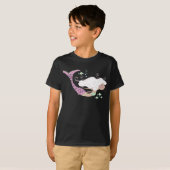 T-shirt Sirène de natation (Devant entier)