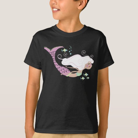 T-shirt Sirène de natation (Devant)