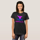 T-shirt Sirène de plongée Norfolk Virginia (Devant entier)