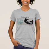 T-shirt Sirène de sable et de mer (Devant)