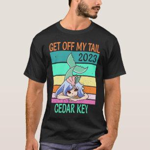 T-shirt Sirène de vacances à Cedar Key 2023