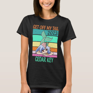 T-shirt Sirène de vacances à Cedar Key 2023
