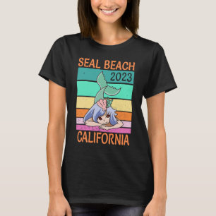 T-shirt Sirène de vacances de Seal Beach 2023