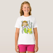 T-shirt Sirène d'une chevelure de Brown (Devant entier)