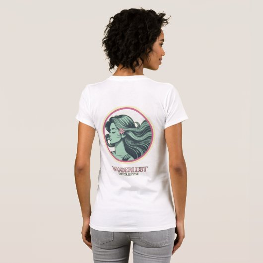 T-shirt sirène errante (Dos entier)
