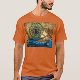 T-shirt Sirène et Imaginaire Peacock