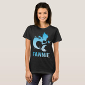 T-shirt Sirène Heureuse - Fannie Nom (Devant entier)