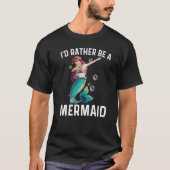 T-shirt Sirène Hommes Femmes Merman Poisson Humain Sea Cre (Devant)