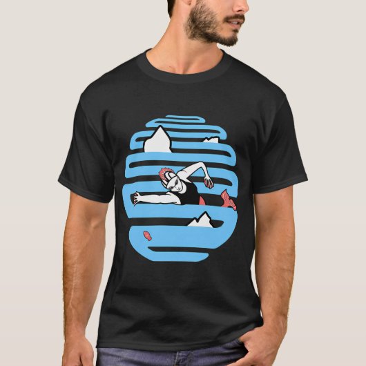 T-shirt Sirène Iceberger (Devant)