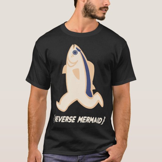 T-shirt Sirène inversée (Devant)