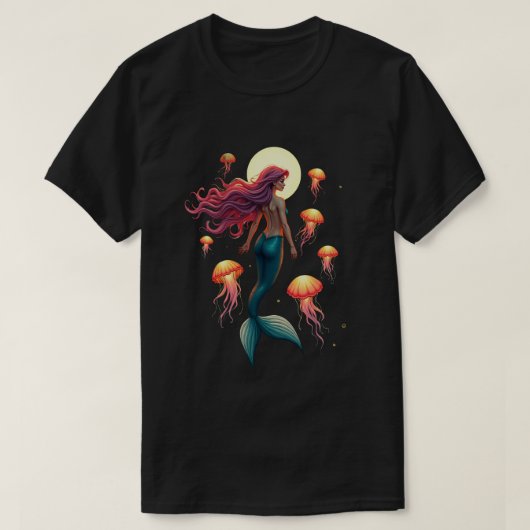 T-shirt Sirène Méduse (Design devant)