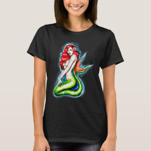 T-shirt Sirène Orchidée