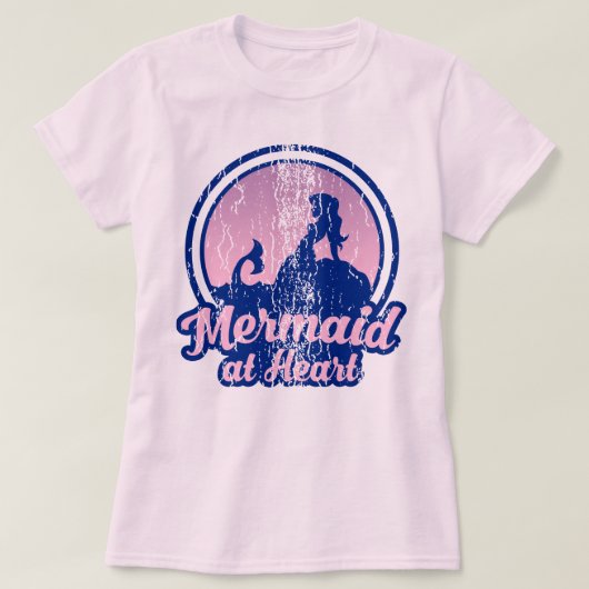 T-shirt Sirène Rétro (Design devant)