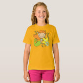 T-shirt Sirène rousse (Devant entier)