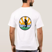 T-shirt Sirène sous-marine d'explorateurs de Downeast (Dos)