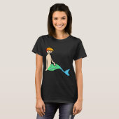 T-shirt Sirène tropical (Devant entier)