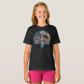 T-shirt Sirène ultramarine (Devant entier)