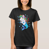 T-shirt Sirène Unicorn (Devant)