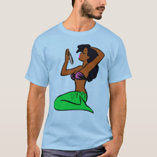 T-shirt sirène vintage africaine