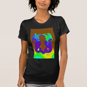 T-shirt sirènes pourpres de surveillance