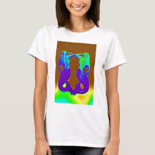 T-shirt sirènes pourpres de surveillance