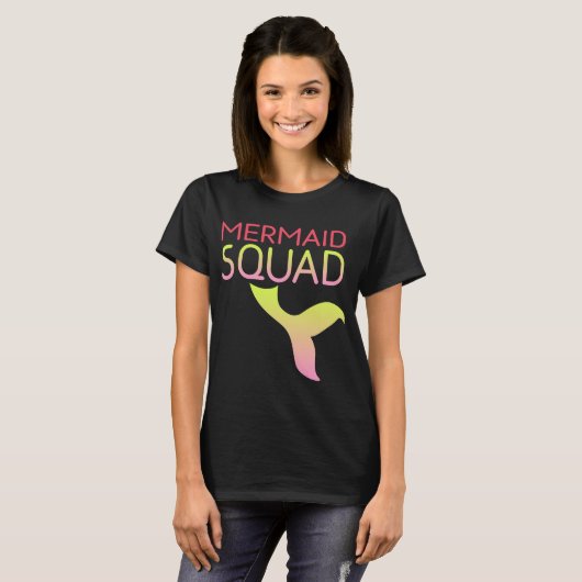 T-shirt Sirènes Squad (Devant entier)