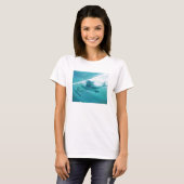 T-shirt sirènes surfant (Devant entier)