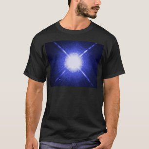 T-shirt Sirius A et B étoiles de nuit brillantes